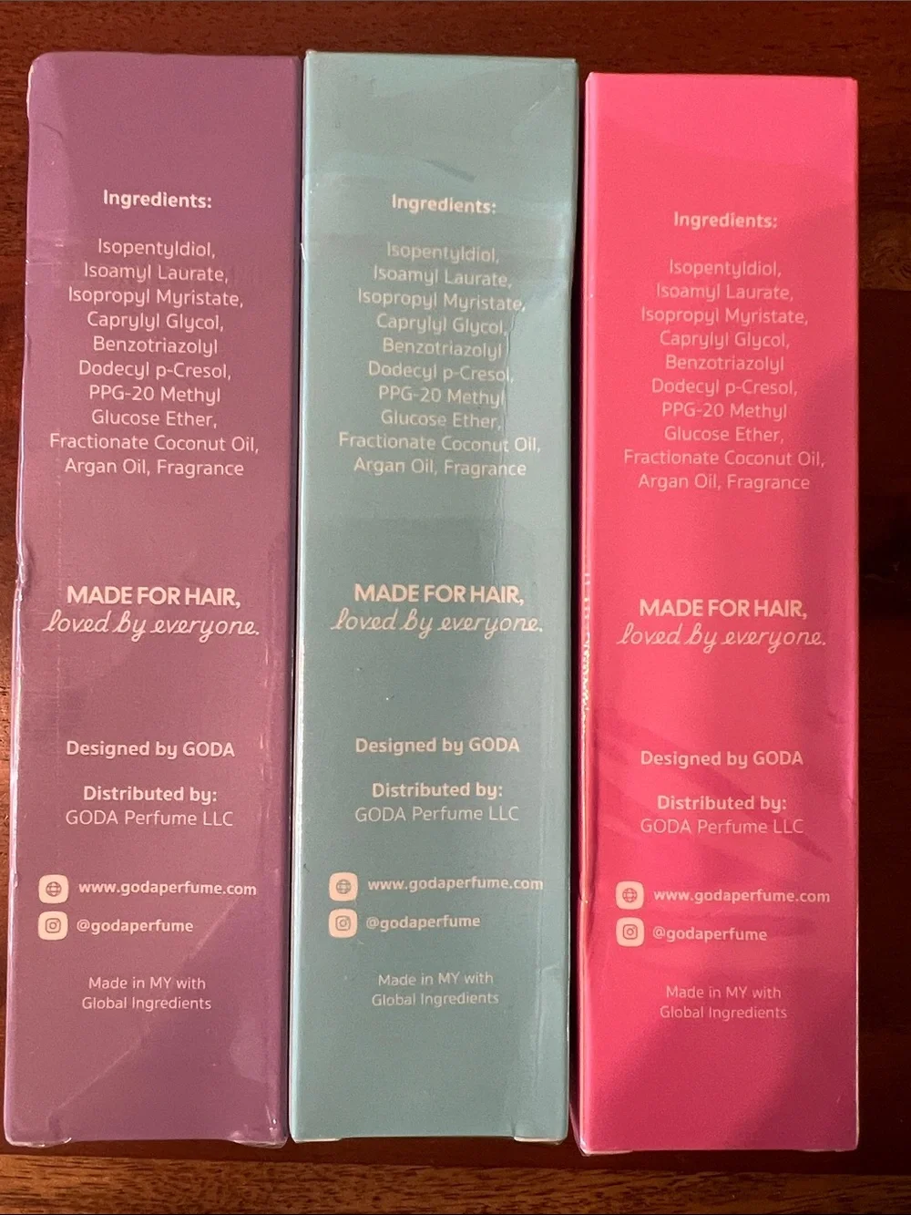 BLUSH Affair BERRY Splash BLOOM Pop - Hair Perfume